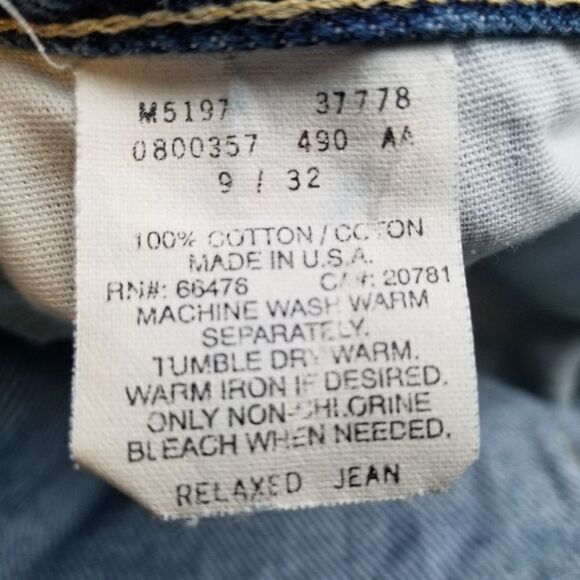 Vintage 90s y2k Tommy Hilfiger High Rise Waisted Relaxed Fit Mom Jeans 9/32 - Picture 6 of 10